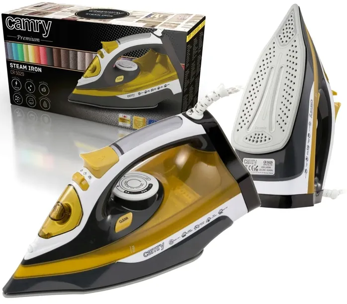 Żelazko Parowe ceramiczne samoczyszczące DUŻA MOC 3000W ANTI-CALC ANTI-DRIP
