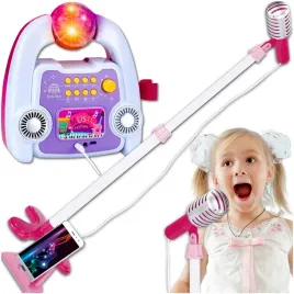 zestaw-do-karaoke-dla-dzieci-mikrofon-efekty-wzmacniacz-statyw-disco-led