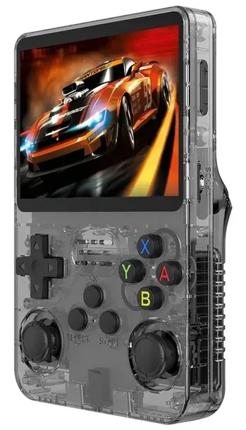 KONSOLA R36S RETRO 21 000 GIER KLASYCZNYCH LINUX 64GB GAMEBOY CZARNA