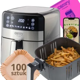 frytkownica-beztluszczowa-5l-air-fryer-9-programow-timer-led-100-wkladow