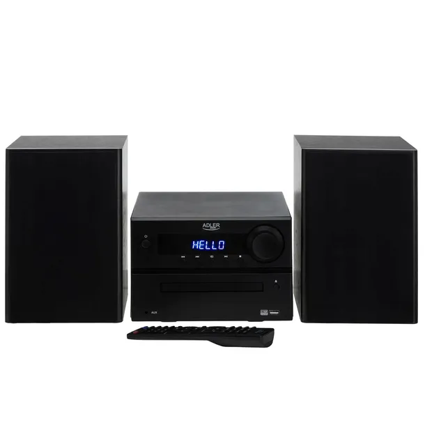 WIEŻA STEREO HI-FI Pilot z Bluetooth CD MP3 USB RADIO FM Adler AD 1917