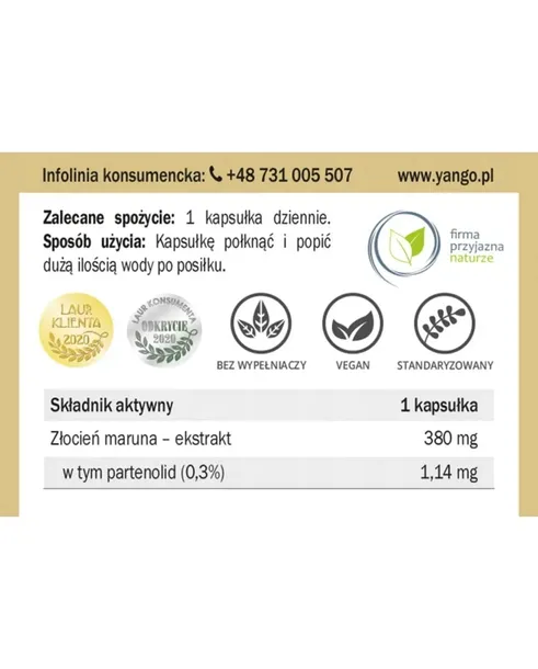 yango-zlocien-maruna-90-kaps-cechy-dodatkowe-czysty-bez-dodatkow-weganski-wegetarianski
