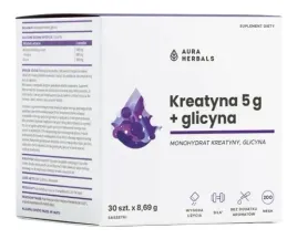 aura-herbals-monohydrat-kreatyny-5-g-glicyna-saszetki-30-szt
