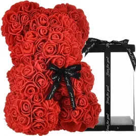 mis-z-roz-prezent-na-walentynki-czerwony