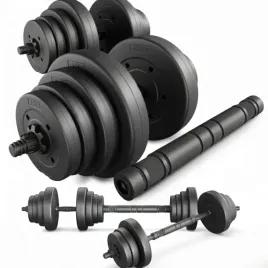 hantle-regulowane-bitumiczne-sztanga-40kg-zestaw-hantli-2x20kg