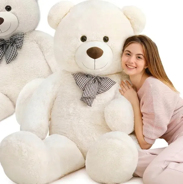 MASKOTKA MIŚ PLUSZOWY DUŻY PLUSZAK ZABAWKA 140CM PREZENT DLA DZIECKA MIĘKKI