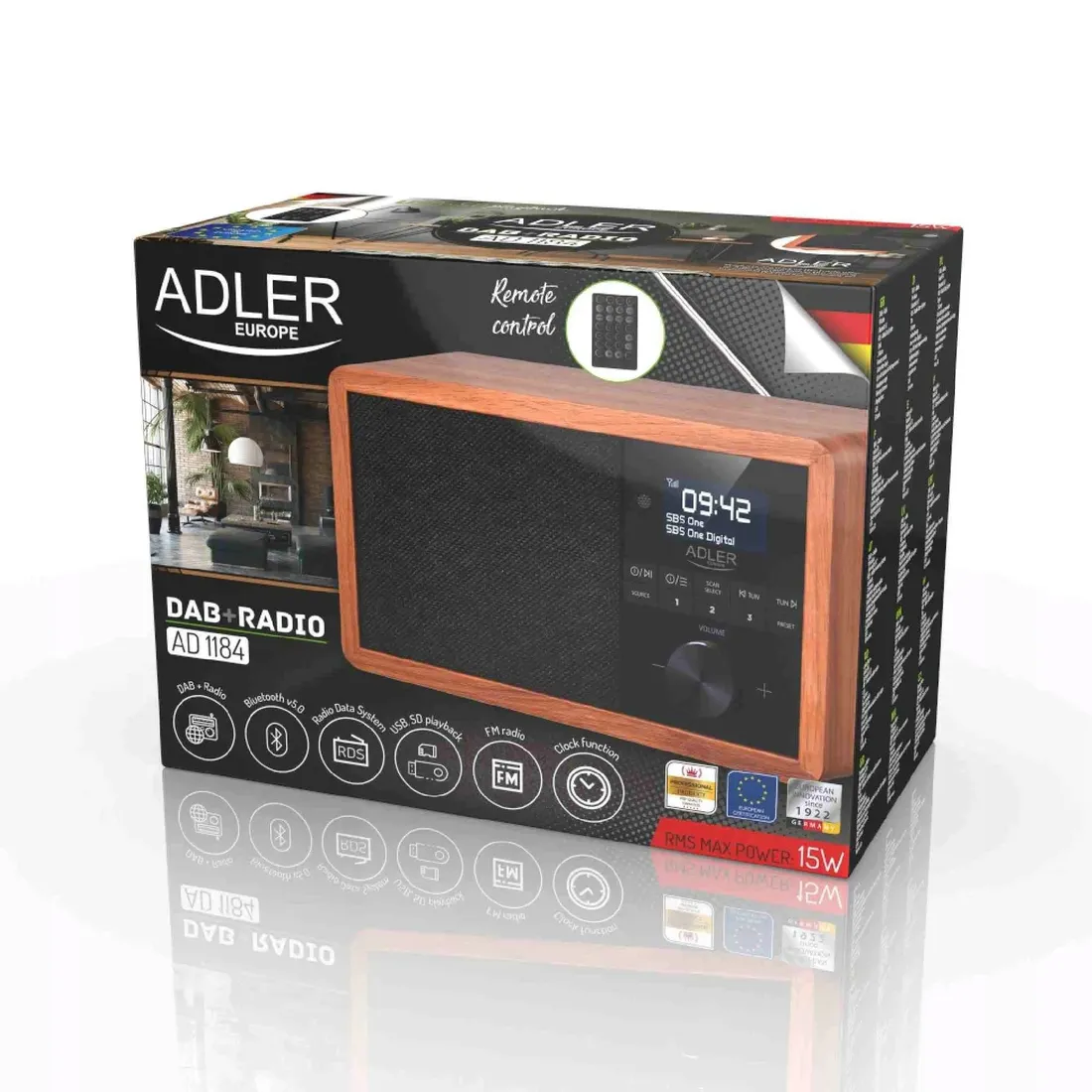 radio-kuchenne-bluetooth-dab-mp3-lcd-usb-sd-pilot-budzik