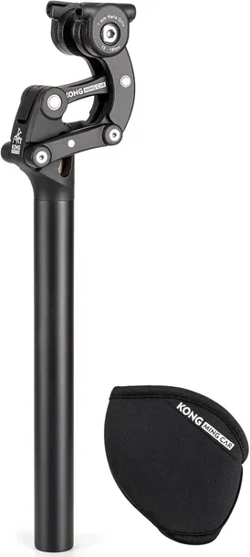 Wspornik Siodła Sztyca Amortyzowana Regulowana E-Bike MTB Trekking 27,2mm