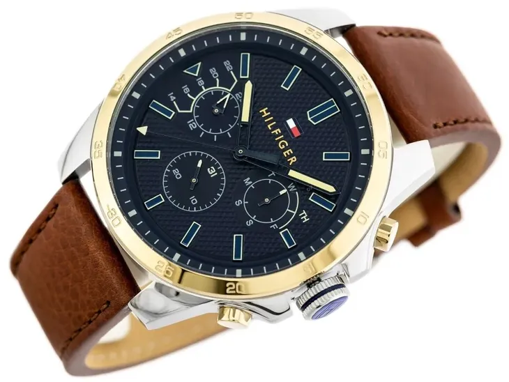 ZEGAREK MĘSKI TOMMY HILFIGER 1791561 DECKER + GRAWER