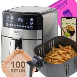 frytkownica-beztluszczowa-5l-air-fryer-9-programow-timer-led-100-wkladow