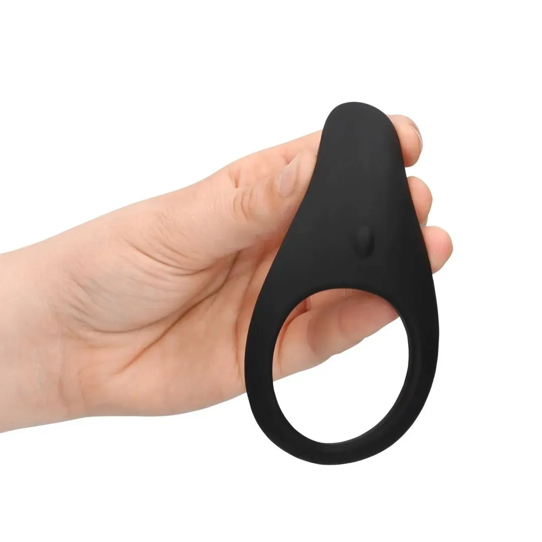 pointed-vibrating-cock-ring-licorice-black