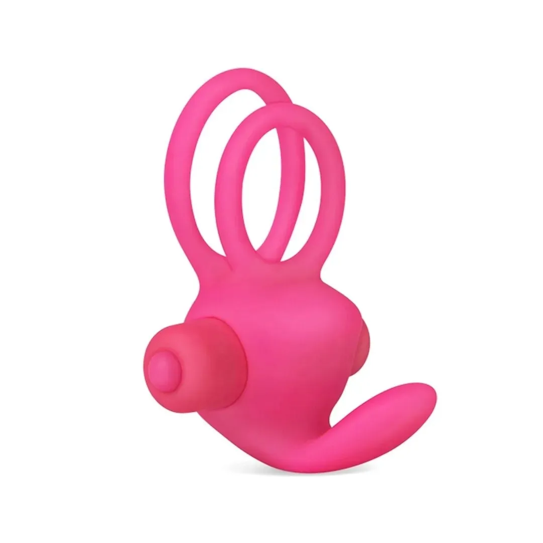 power-clit-duo-silicone-cockring-pink