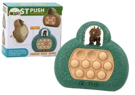 gra-zrecznosciowa-pop-it-dinozaur-konsola-4-tryby-gry-zielona-lean-toys