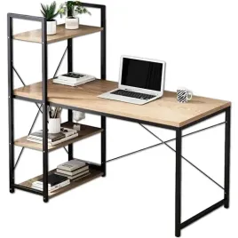 biurko-metalowe-stolik-z-regalem-polkami-industrialne-loft-dab-jasny-120-cm