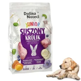 dolina-noteci-junior-suszony-krolik-4kg-sucha-karma-dla-psa