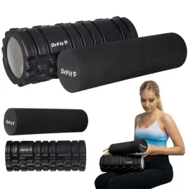 drfit-roller-walek-z-wypustkami-i-piankowa-wkladka-czarny-o14x33-cm