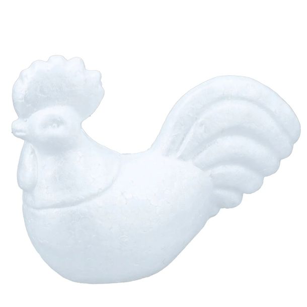 KOGUT STYROPIANOWY wielkanocny kogucik DUŻA 18cm ozdoba WIELKANOC figurka