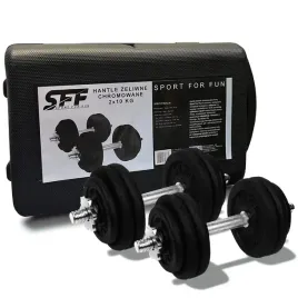 hantle-zeliwne-2x10kg-walizka-zestaw-regulowany-zeliwny-20kg-gryf