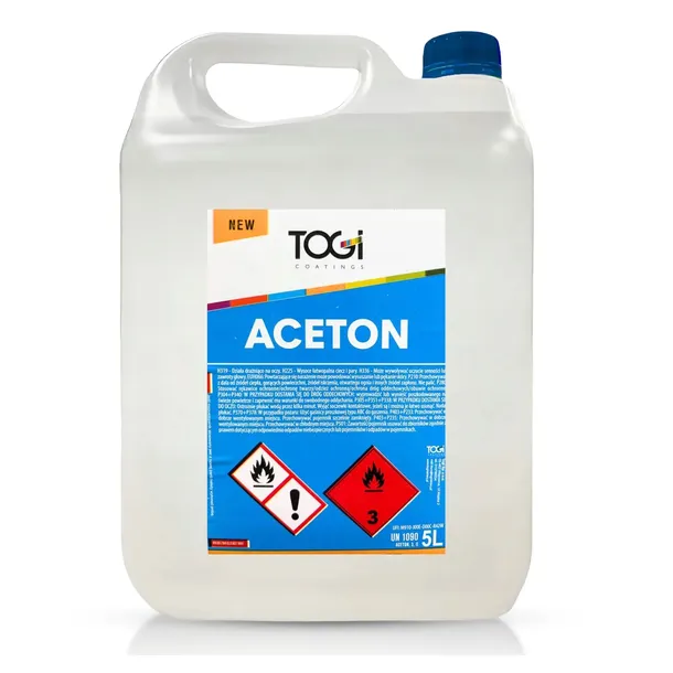 ACETON Rozcieńczalnik Zmywacz TOGI 5l