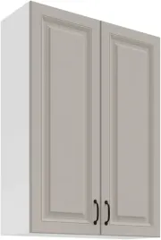 szafka-kuchenna-gorna-stilo-80-g-108-2f-clay-grey-bialy-mat