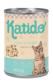 katido-super-premium-mokra-karma-dla-kota-adult-cielecina-krolik-400g