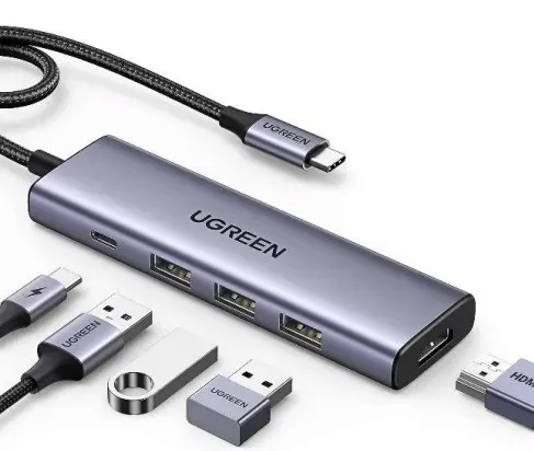 ugreen-hub-5w1-usb-c-hdmi-1-4-3xusb-a-usb-c