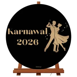tablica-powitalna-bal-karnawalowy-2026-dekoracje-impreza-kolo-50cm-karnawal