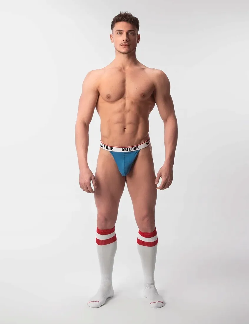 stringi-meskie-thong-miran-blue-s-barcode