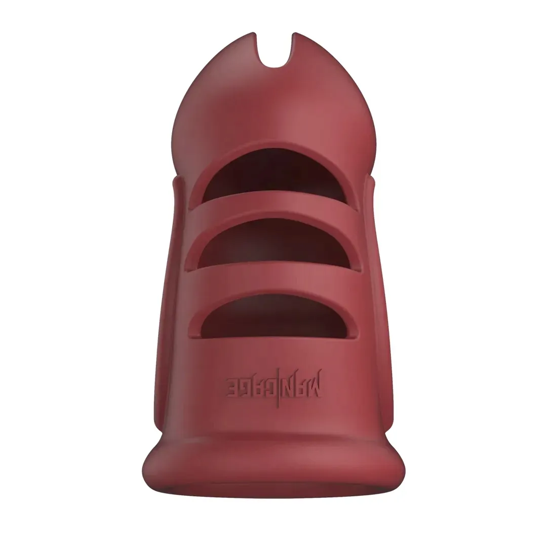 mancage-model-28-ultra-soft-silicone-chastity-cage-red-marka-mancage