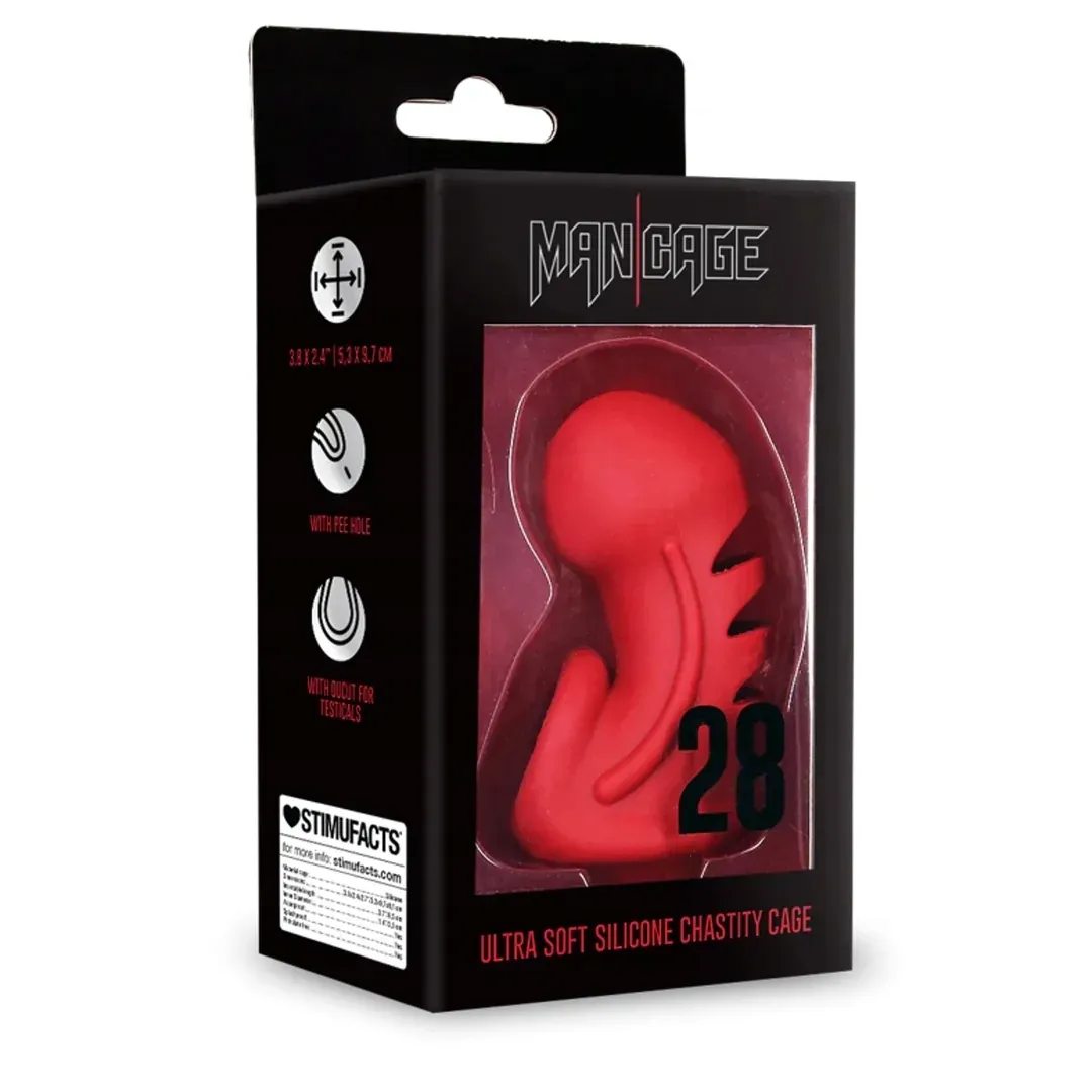 mancage-model-28-ultra-soft-silicone-chastity-cage-red-marka-mancage