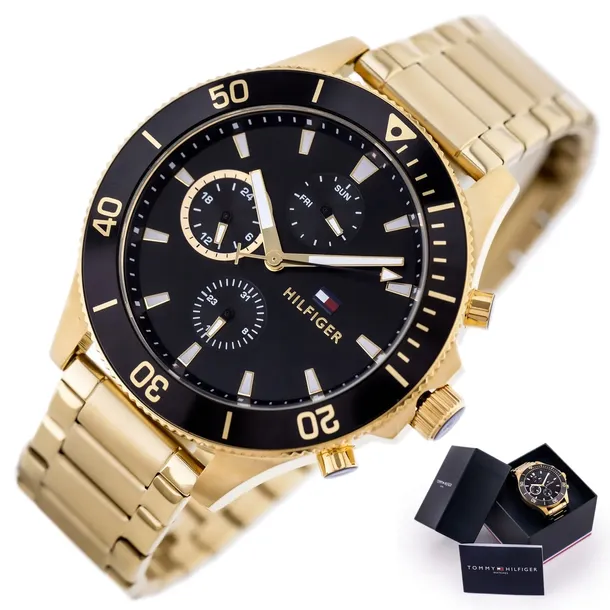 ZEGAREK MĘSKI TOMMY HILFIGER LARSON 1791919 + GRAWER