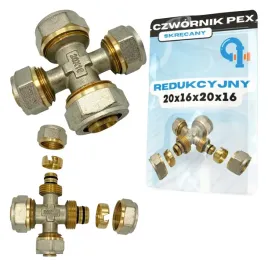czwornik-pex-20x16x20x16-skrecany-czworak-redukcyjny-do-rur-alupex-mosiadz