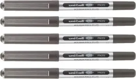 pioro-kulkowe-uni-ball-ub-150-mitsubishi-czarny-komplet-5-sztuk