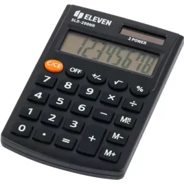 kalkulator-mini-biurowy-eleven-sld-200nr-czarny-8-cyfrowy-maly
