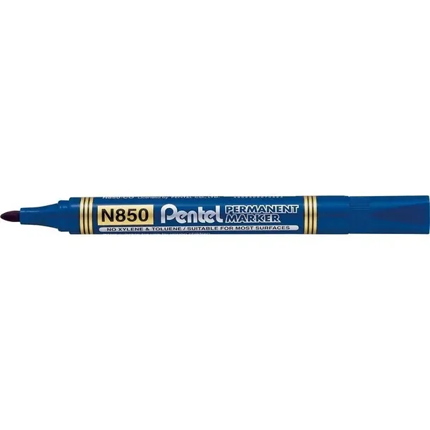 marker-permanentny-pentel-n850-okragly-niebieski-rodzaj-permanentny