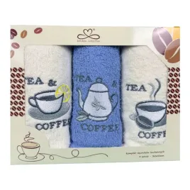 komplet-recznikow-kuchennych-kuchcik-wzor-caffeandtea-30x50-niebieski-ecru