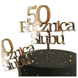 50-rocznica-slubu-topper-na-tort-dekoracyjny-toper-plexi-zloty-na-prezent