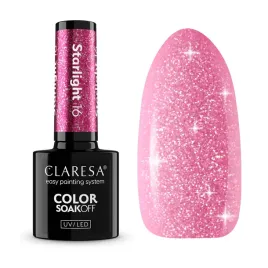 claresa-starlight-16-lakier-hybrydowy-5ml-roz-z-efektem-flash