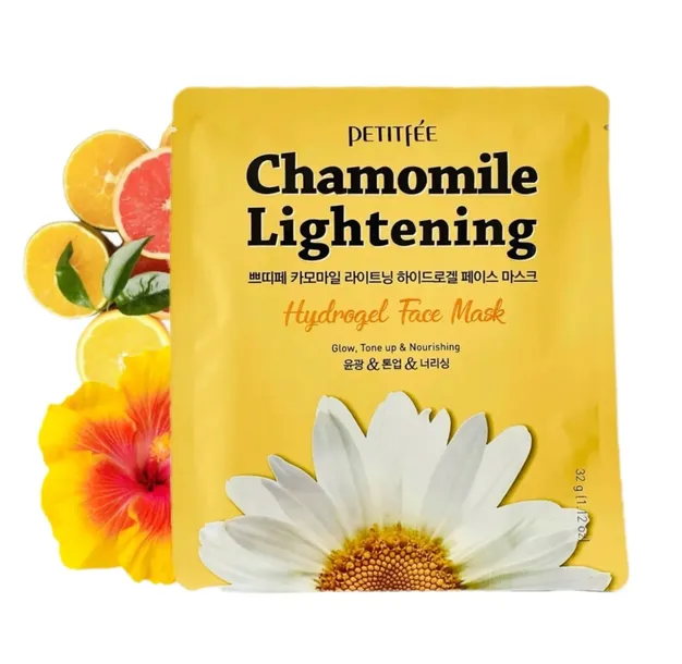petitfee-chamomile-lightening-hydrogel-face-mask-32g-stan-nowy