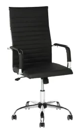 krzeslo-biurowe-skorzane-pu-eleganckie-z-chromowana-podstawa-office-chair