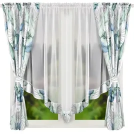 firanka-woal-zaslony-liscie-komplet-160x400-komplet-do-kuchni