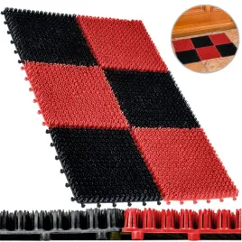 wycieraczka-plastikowa-uniwersalna-mata-czyszczaca-trawka-czerwona-36x55
