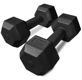 hantle-ciezarki-hantelki-bitumiczne-zestaw-fitness-2x2kg-trex-sport