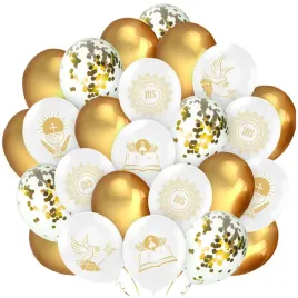 balony-komunijne-dekoracje-zestaw-balonow-25szt-pierwsza-komunia-swieta