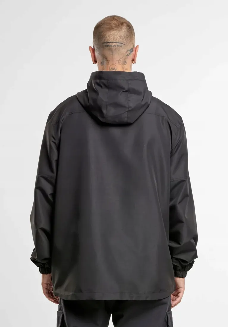 kurtka-brandit-light-windbreaker-frontzip-black-l-stan-nowy