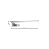 kinkiet-shine-chrome-45cm-11w-led-waga-z-opakowaniem-1-kg