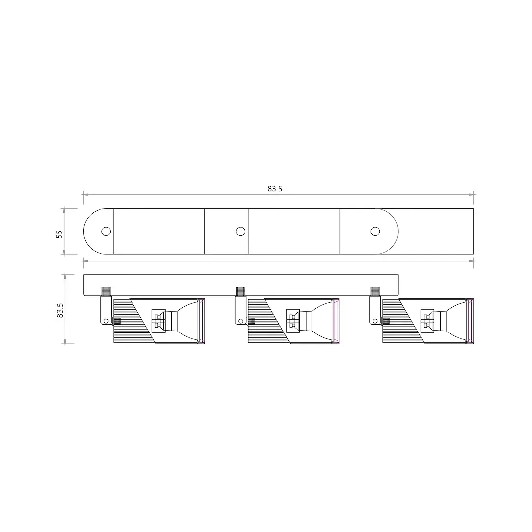 neo-bialy-chrom-spot-3xgu10