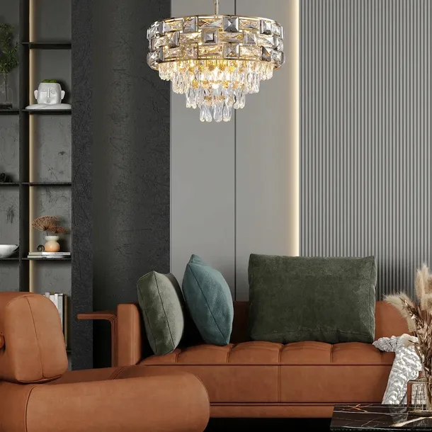 zyrandol-luxuria-9xe14-kolor-przezroczysty-odcienie-zoltego-i-zlota