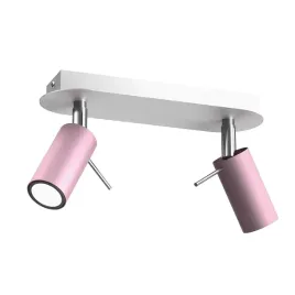 lampa-sufitowa-preston-pink-white-2x-mini-gu10
