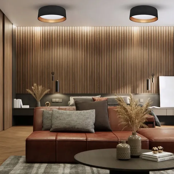 plafoniera-rondo-black-18w-led-kolor-bialy-czarny-odcienie-zoltego-i-zlota